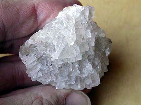 White fluorite